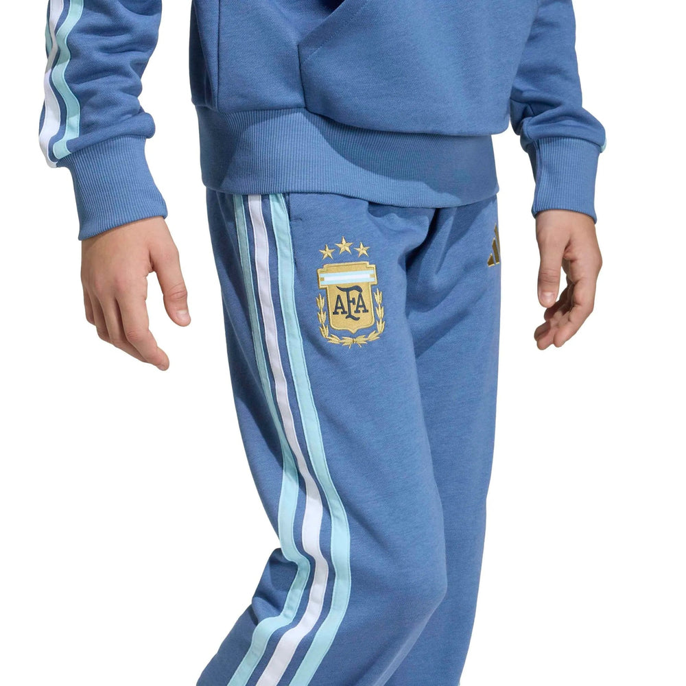 Adidas 2026 Argentina Youth Pants Crew Blue