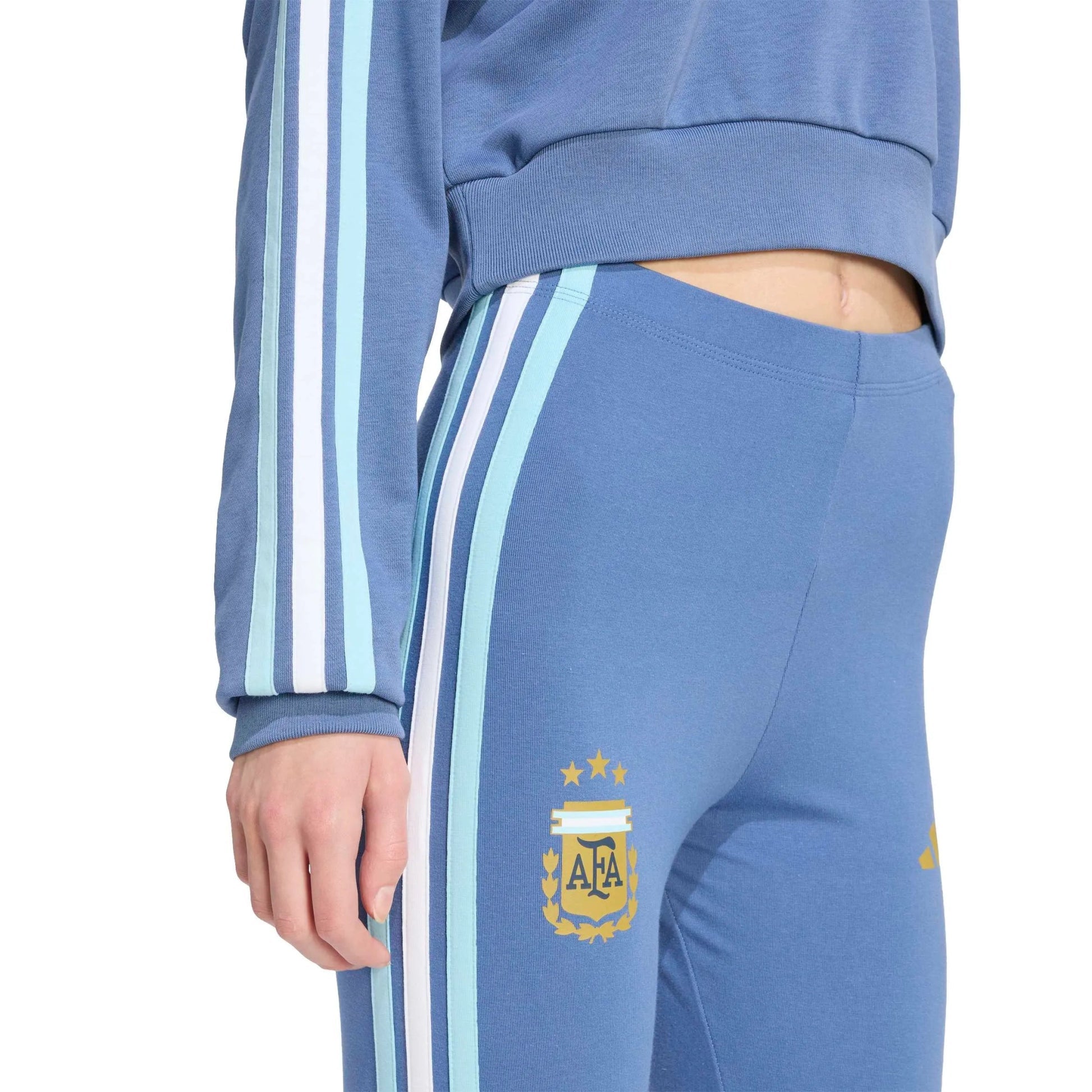 Adidas 2026 Argentina Women's DNA Hoodie Crew Blue