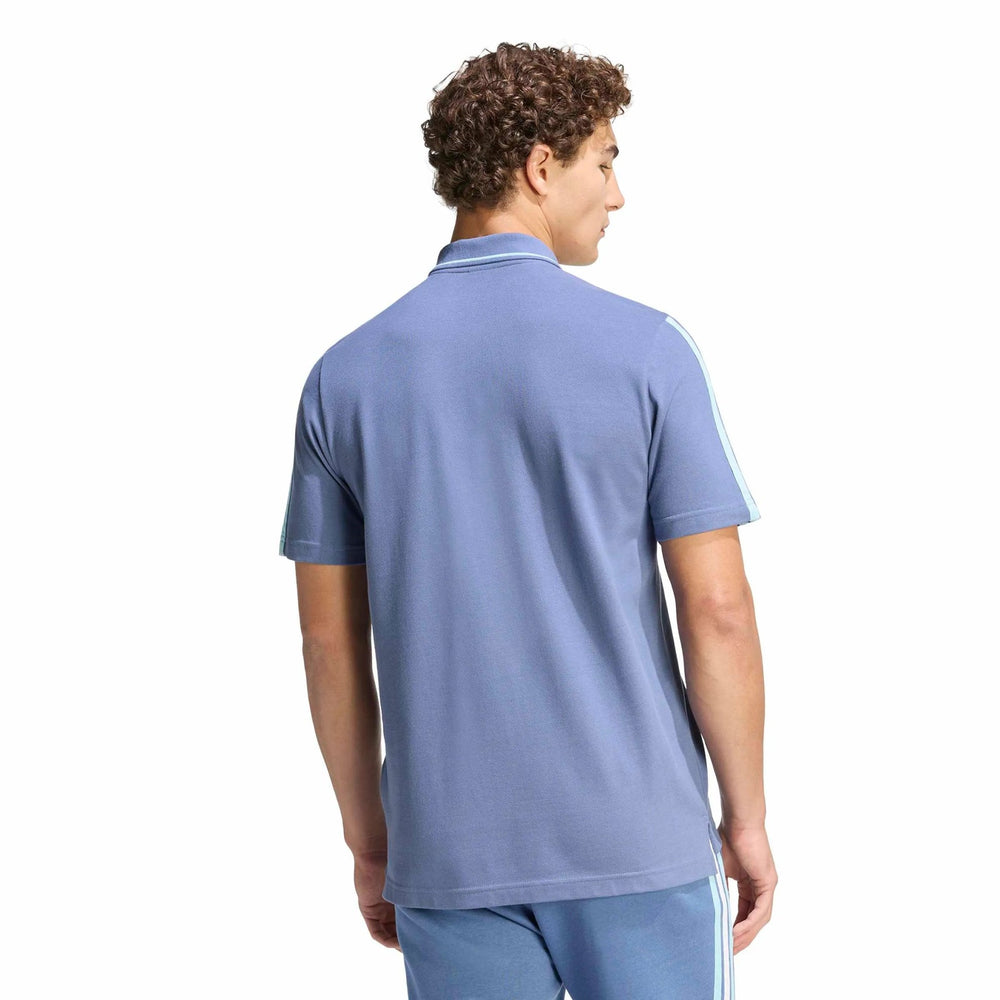 Adidas 2026 Argentina Men's DNA Polo Crew Blue
