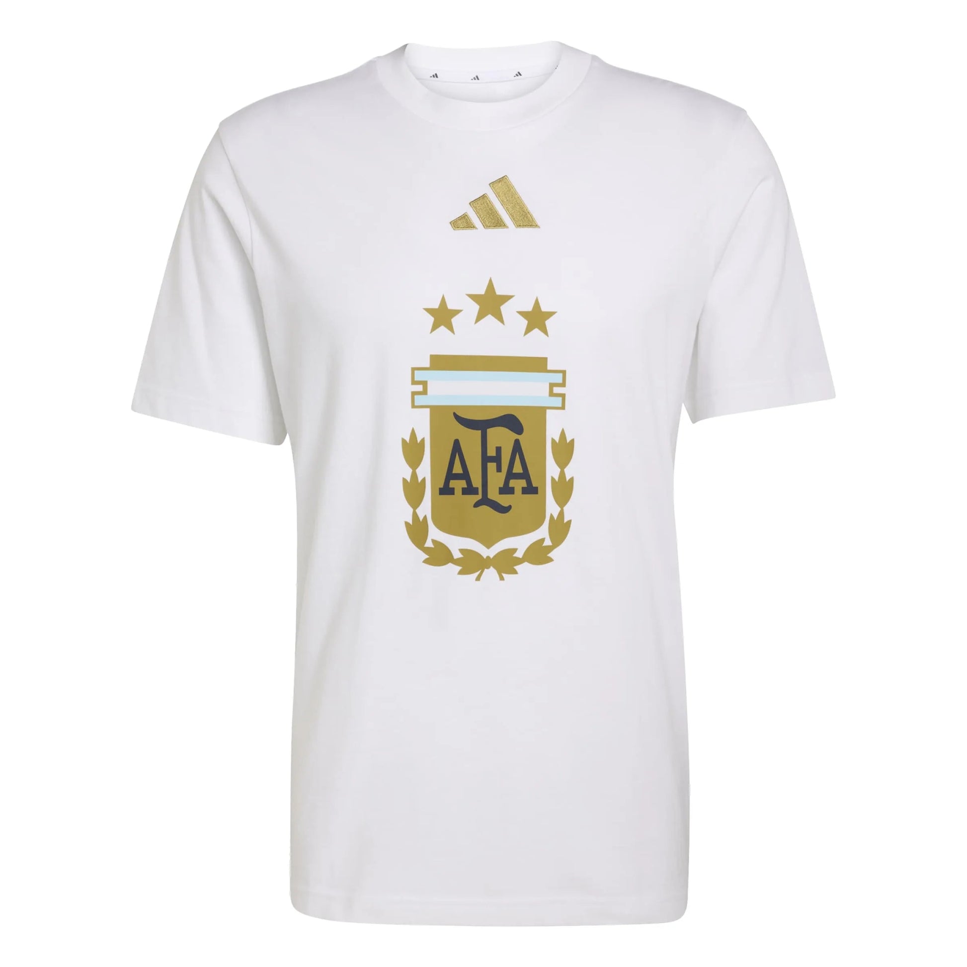 Adidas 2026 Argentina Men's DNA Graphic Tee White