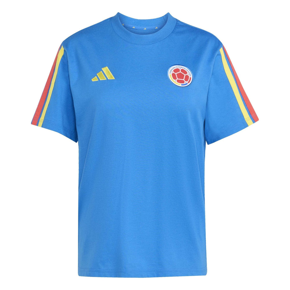 Adidas 2026 Colombia Women's DNA Tee Bright Royal