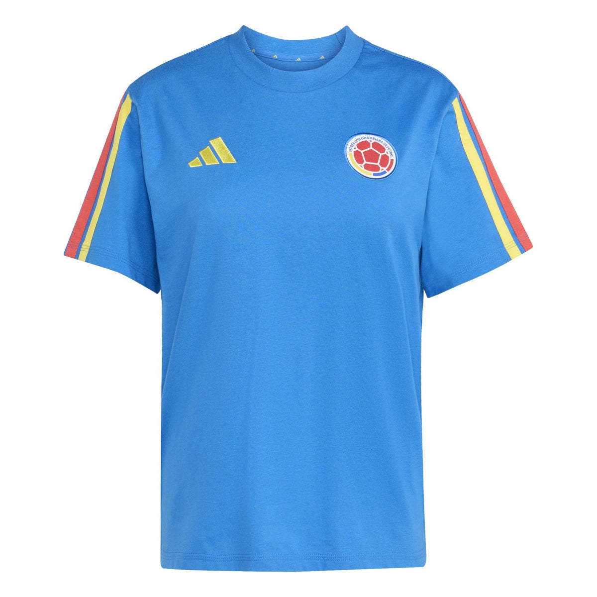 Adidas 2026 Colombia Women's DNA Tee Bright Royal