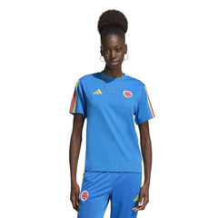 Adidas 2026 Colombia Women's DNA Tee Bright Royal