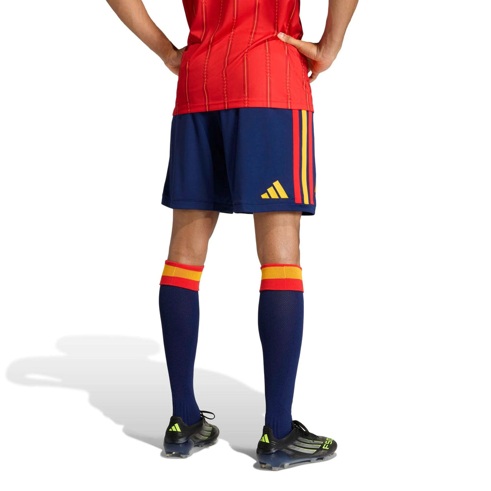Adidas 2026 Spain Men's Stadium Home Shorts Dark Blue
