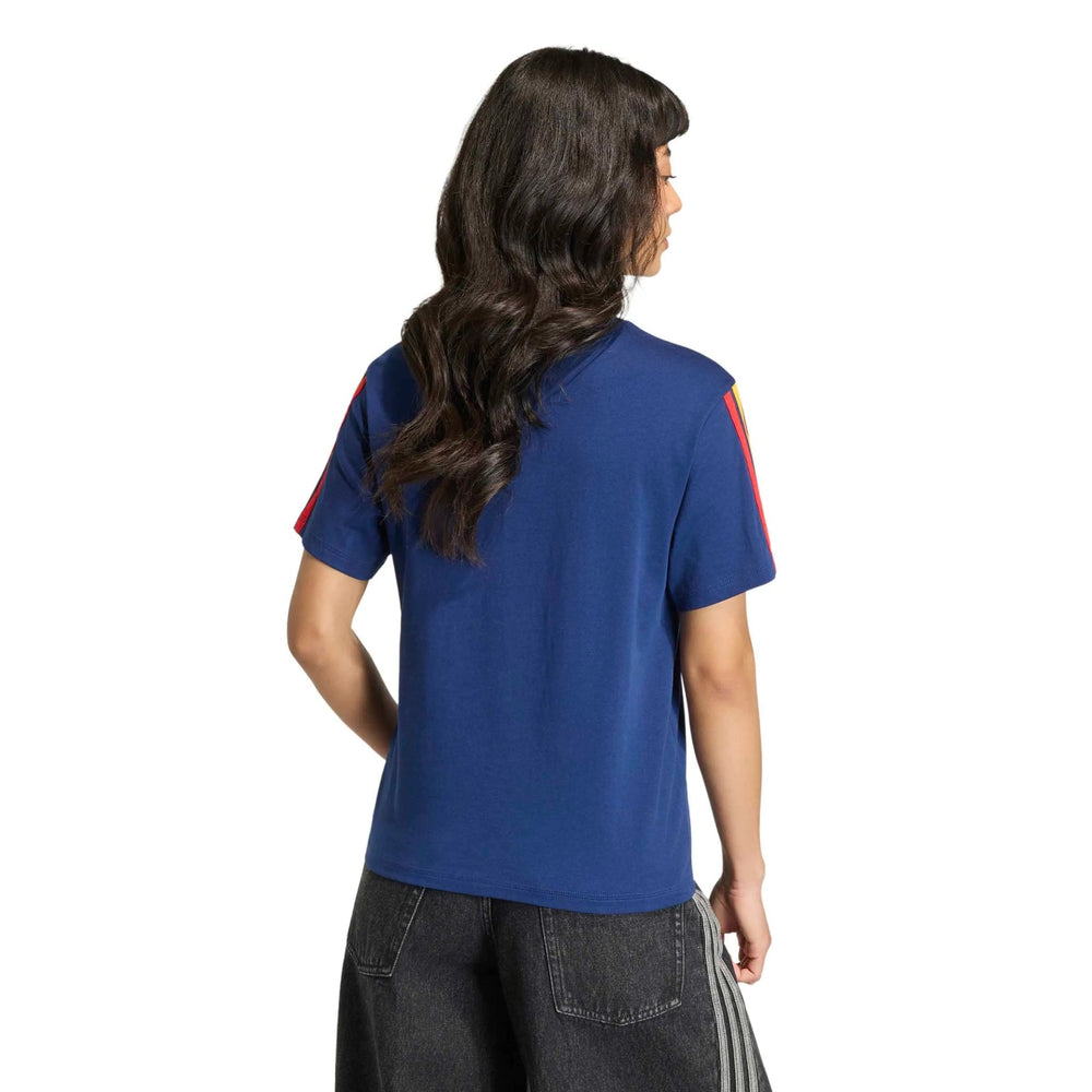 Adidas 2026 Spain Women's DNA Tee Dark Blue