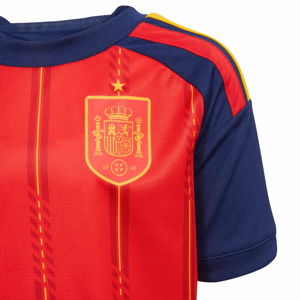Adidas 2026 Spain Kid's Home Mini Kit Vivid Red
