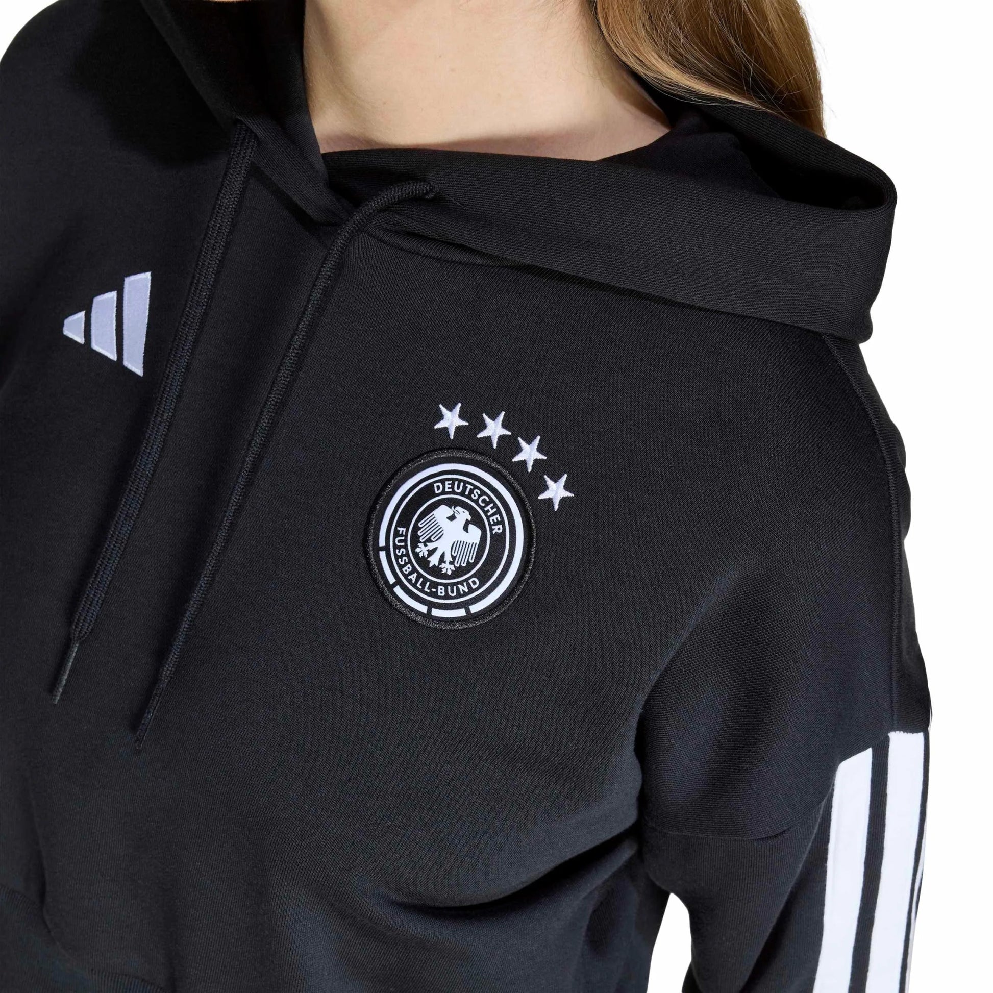 Adidas 2026 Germany Women's DNA Hoodie Black