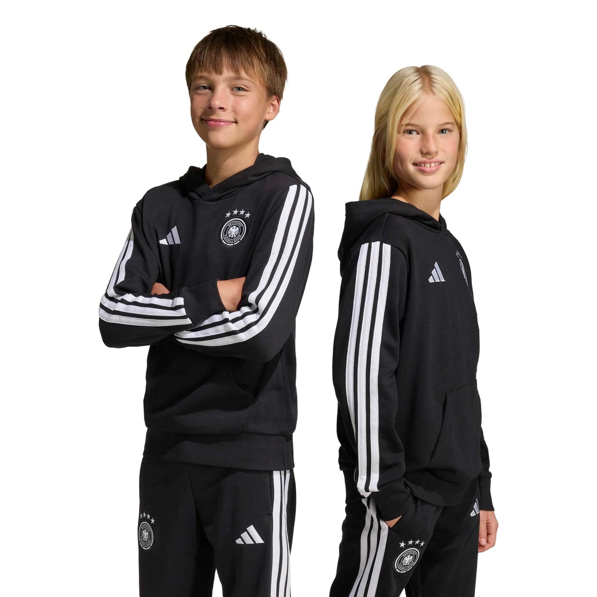 Adidas 2026 Germany Youth DNA Hoodie Black