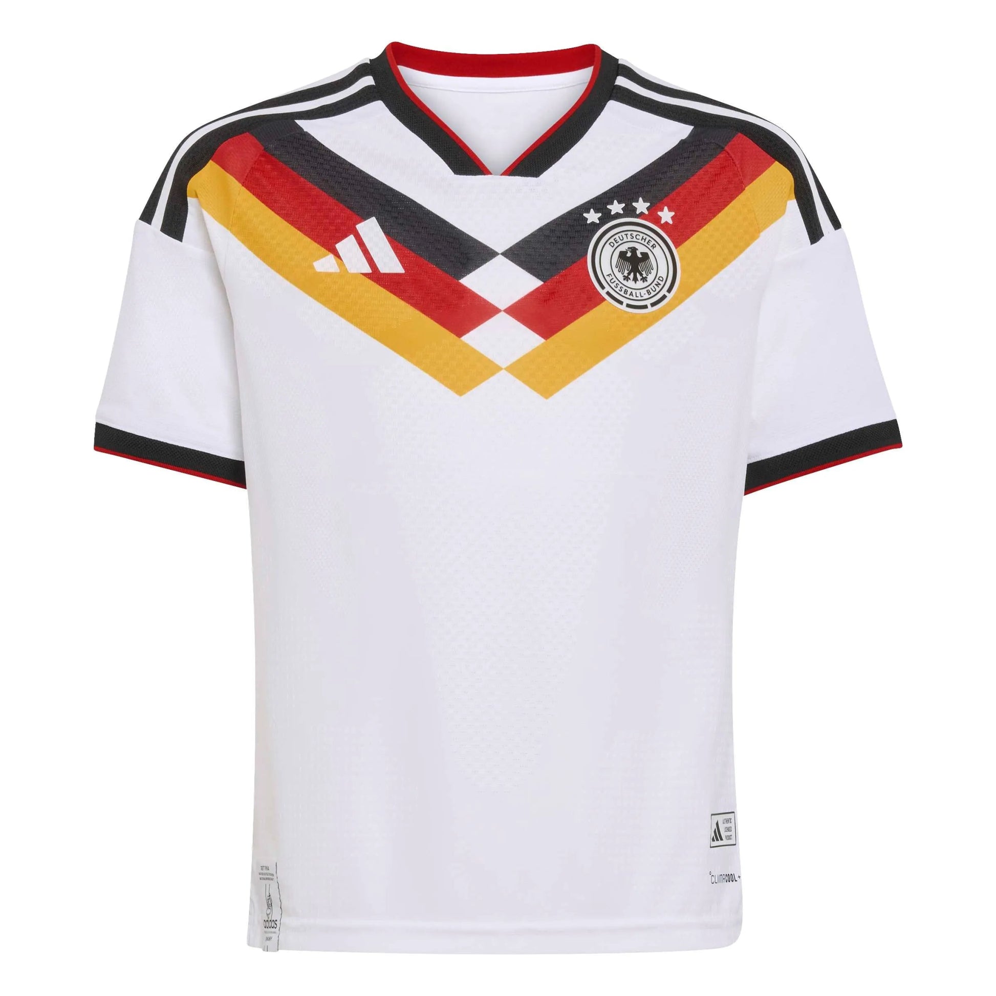 Adidas 2026 Germany Youth Stadium Home Soccer Jersey White
