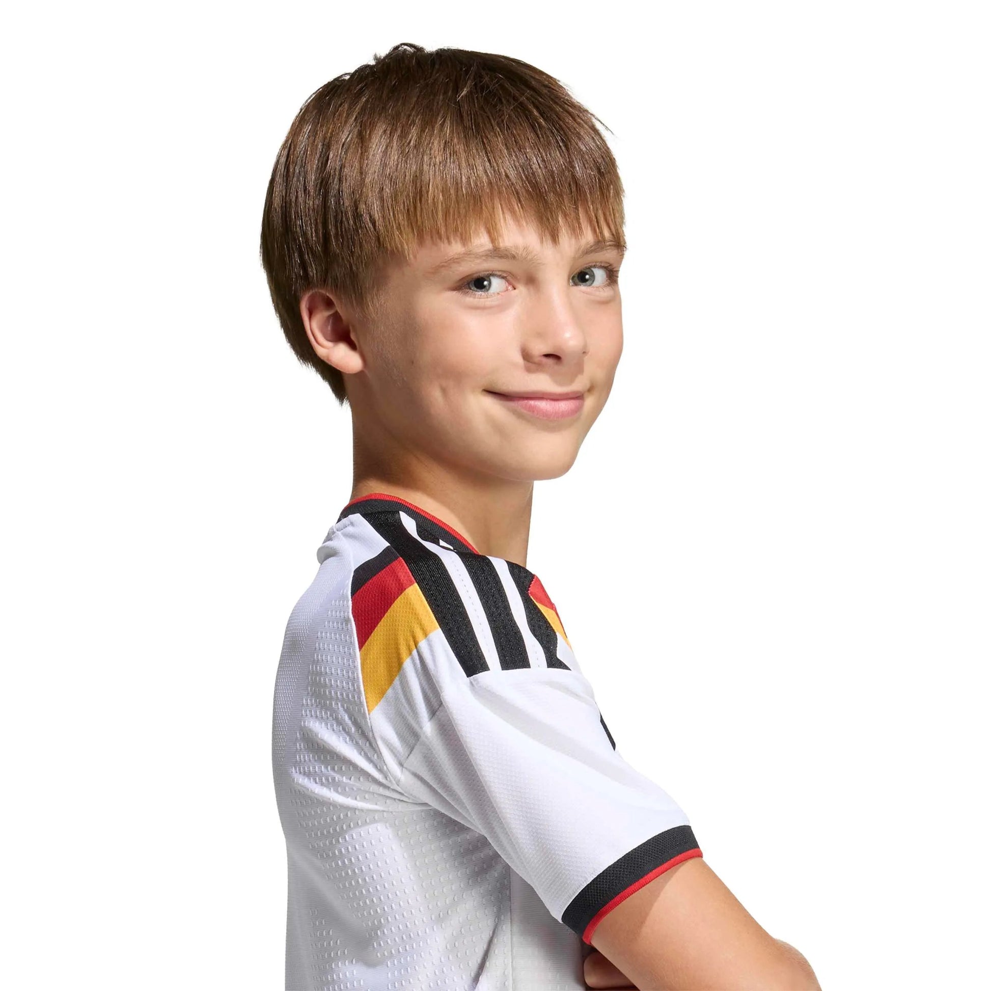 Adidas 2026 Germany Youth Stadium Home Soccer Jersey White
