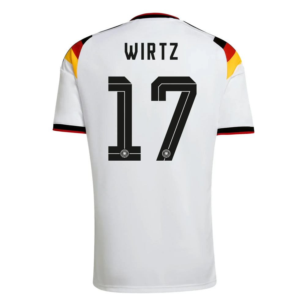 Adidas 2026 Germany Youth Stadium Home Soccer Jersey White