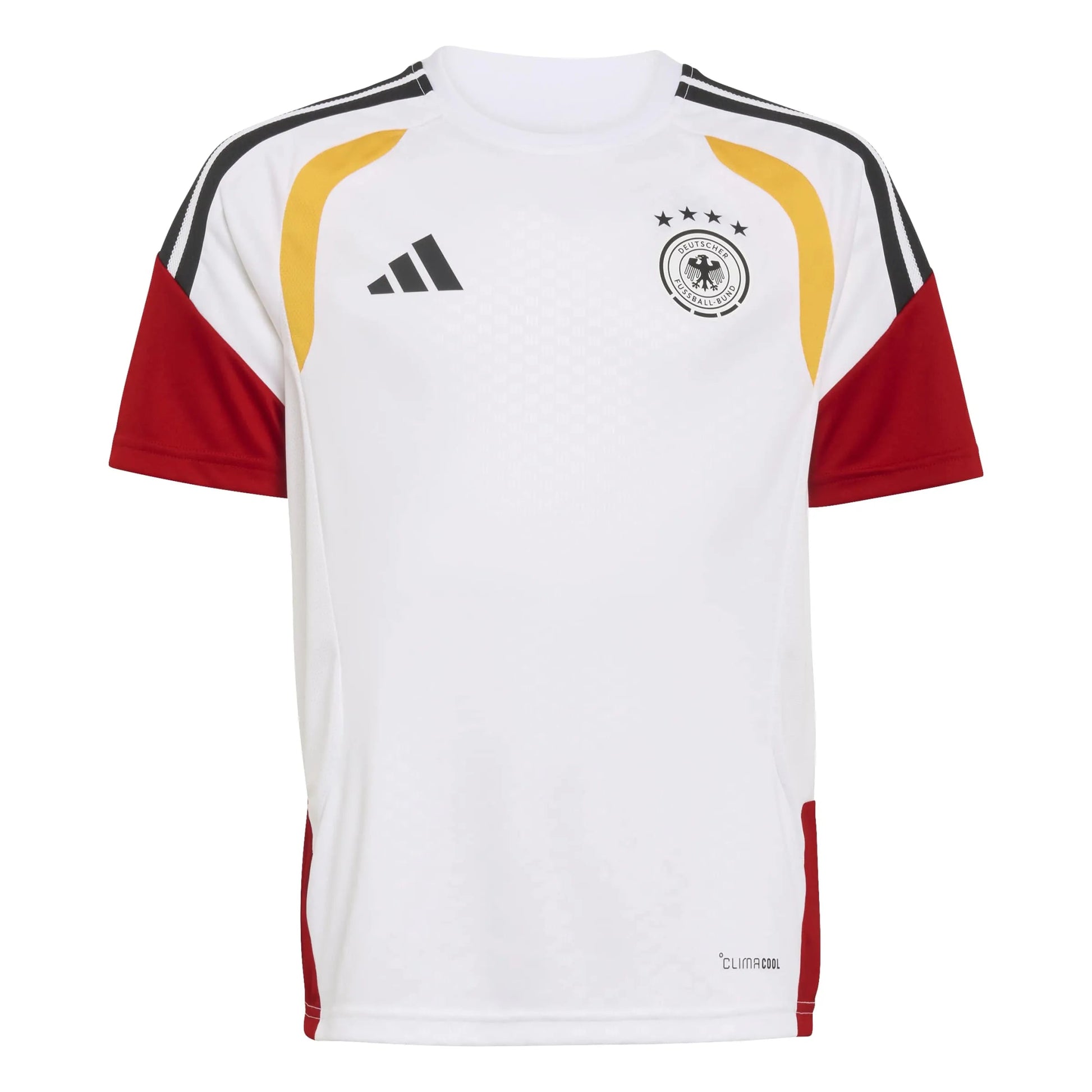 Adidas 2026 Germany Youth Tiro Training Soccer Jersey White