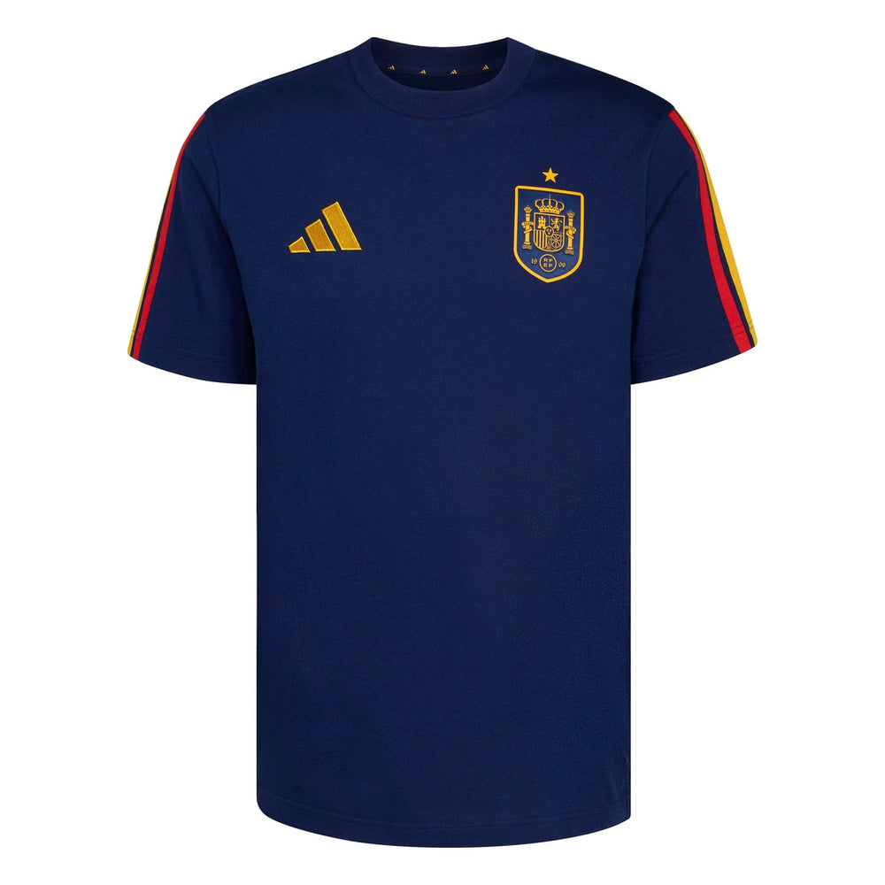 Adidas 2026 Spain Men's DNA Tee Dark Blue