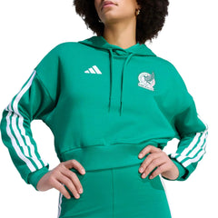 Adidas 2026 Mexico Women's DNA Hoodie Bold Green