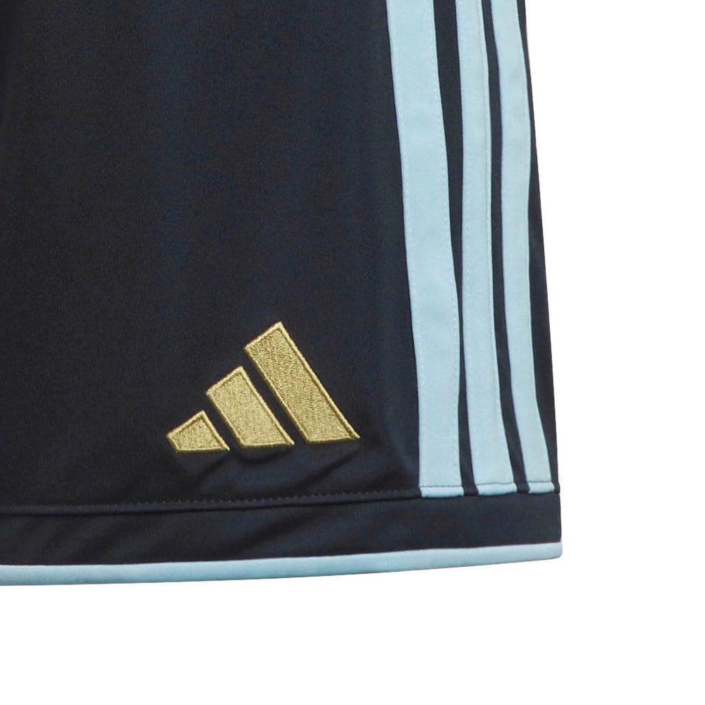 Adidas 2026 Argentina Youth Home Shorts Night Navy / Icey Blue