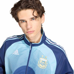 Adidas 2006 Argentina Men's Retro Away Track Top Dark Blue