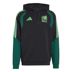 Adidas 2026 Mexico Men's Tiro Hoodie Black/Green