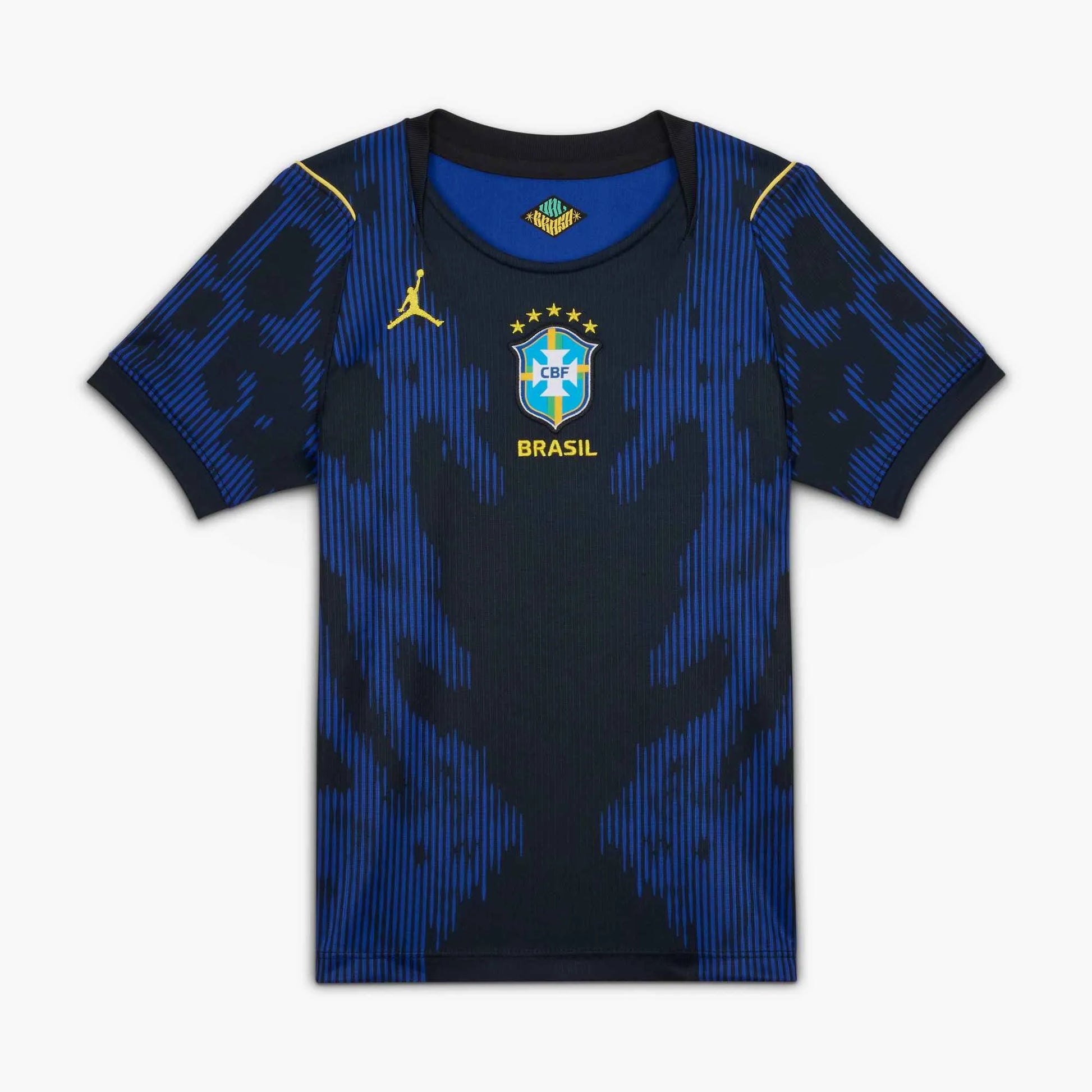 Nike 2026-27 Brazil Little Kids' Stadium Away Soccer Jersey Old Royal/Black/P109C