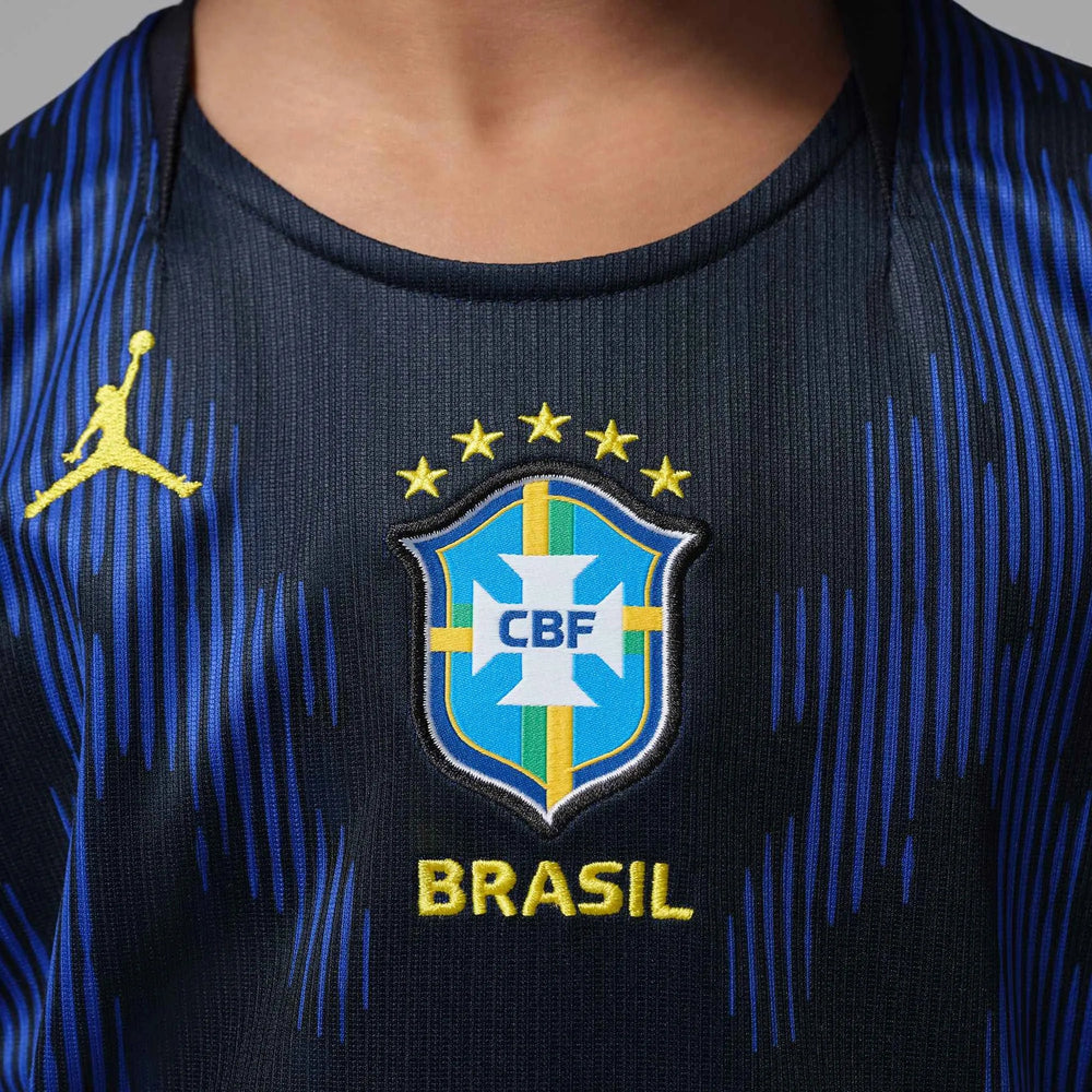 Nike 2026-27 Brazil Little Kids' Stadium Away Kit Old Royal/Black/P109C