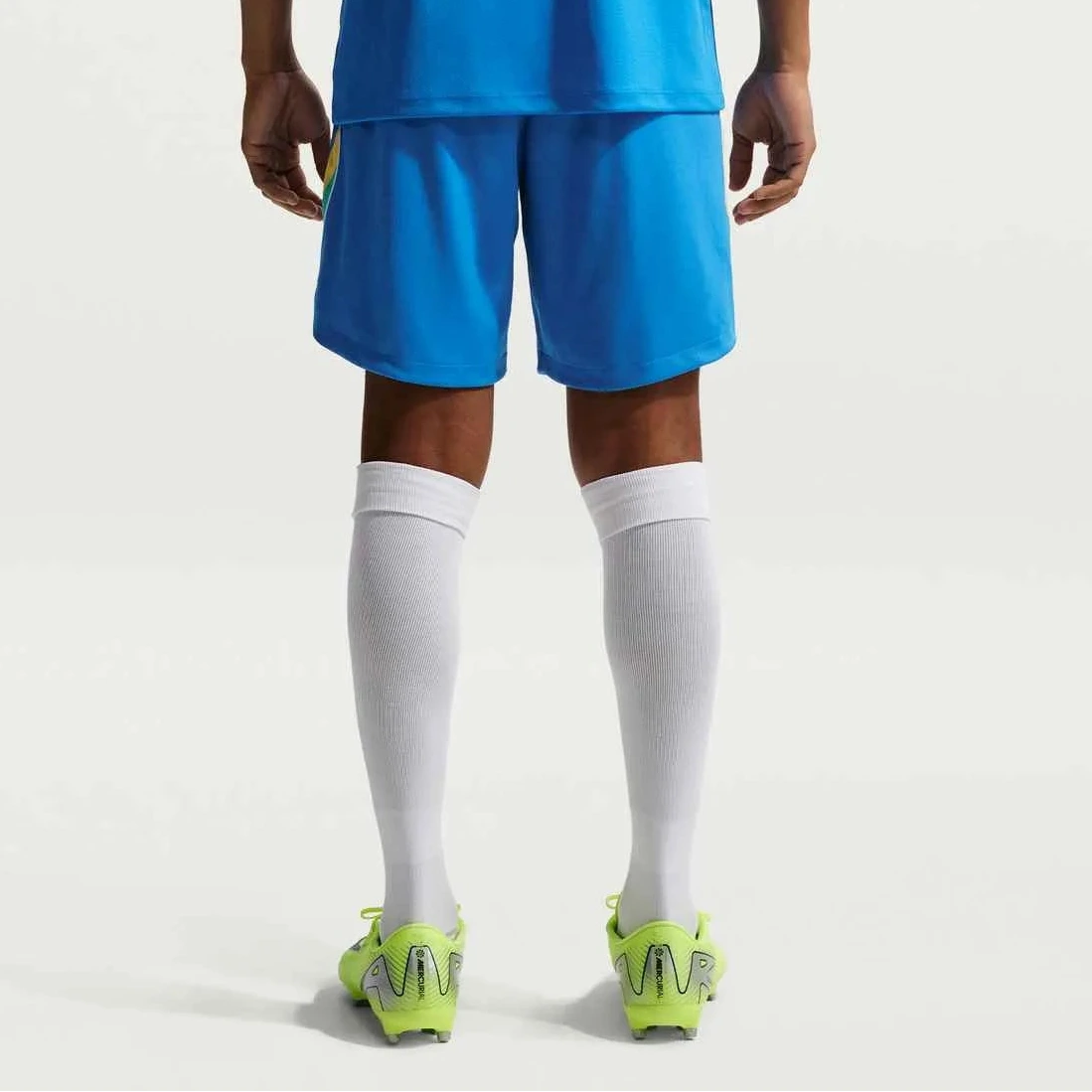 Nike 2026-27 Brazil Men's Stadium Home Shorts LT Photo Blue/Light Menta/White
