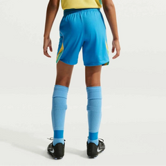 Nike 2026-27 Brazil Youth Stadium Home Shorts LT Photo Blue/Light Menta/White
