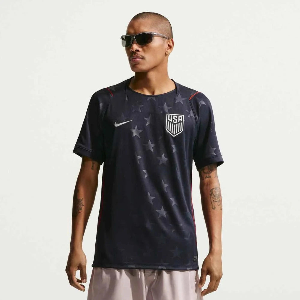 Nike 2026-27 USMNT Men's Stadium Away Soccer Jersey Dark Obsidian/Pure Platinum