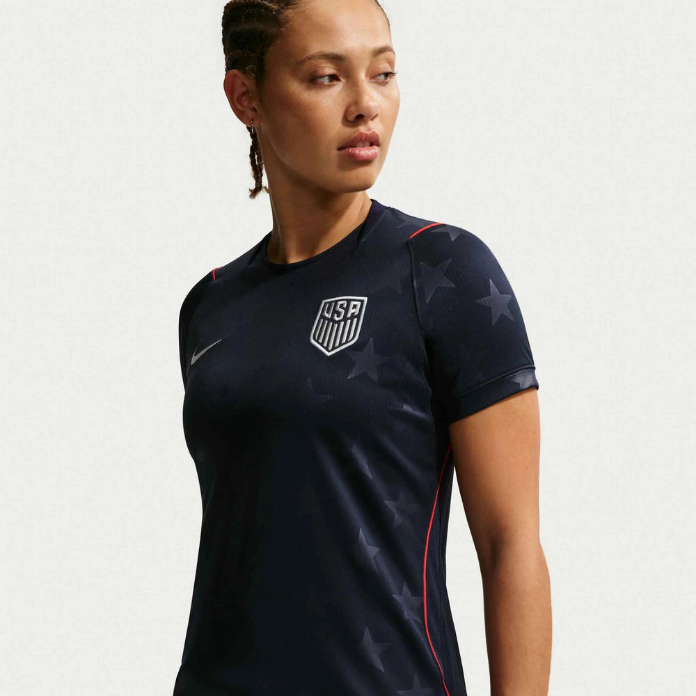 Nike 2026-27 USMNT Women's Stadium Away Soccer Jersey Dark Obsidian/Pure Platinum
