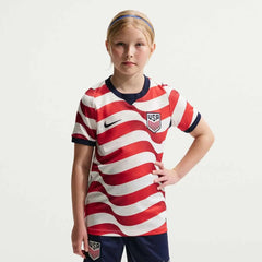 Nike 2026-27 USMNT Youth Stadium Home Soccer Jersey Sail/Midnight Navy/Midnight Navy