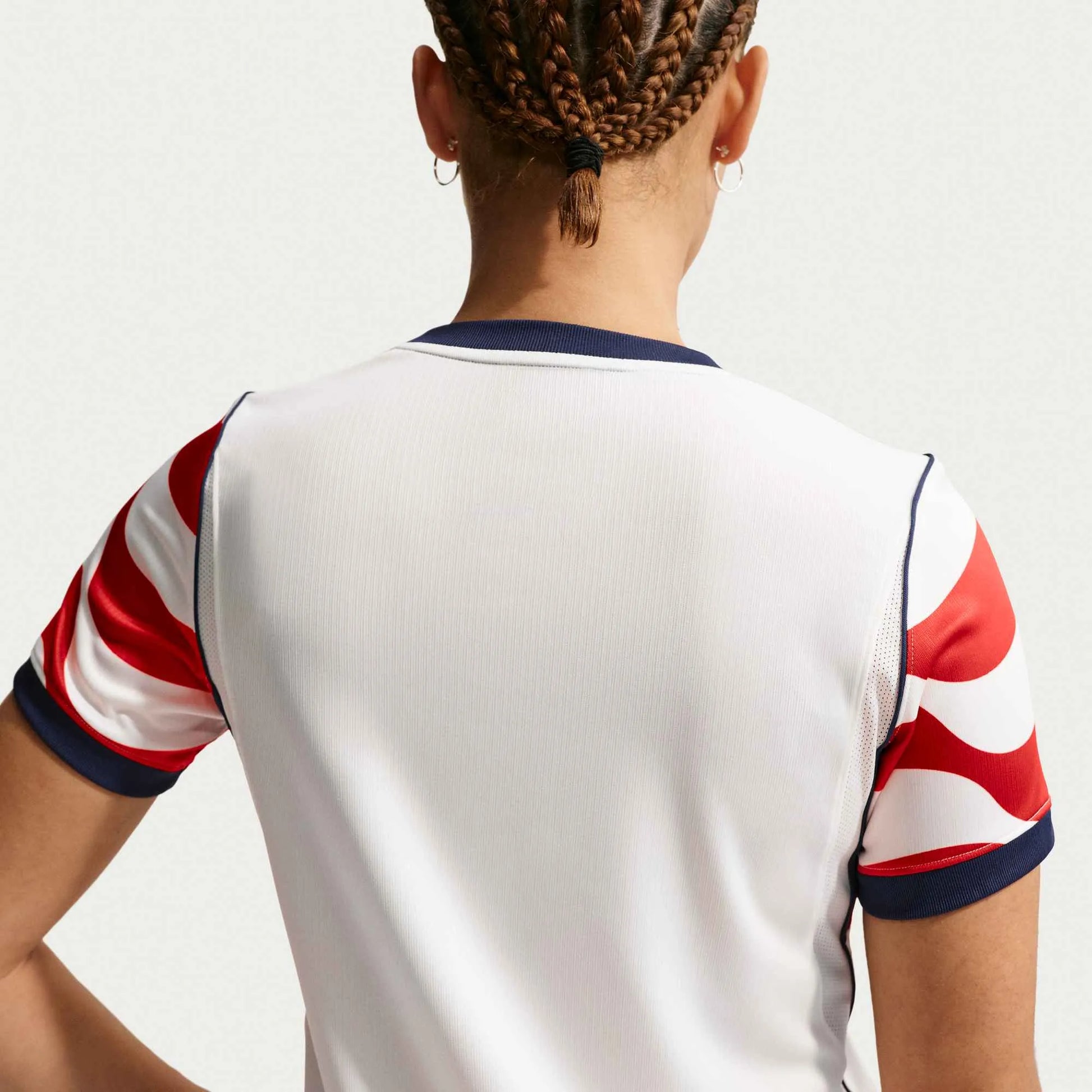 Nike 2026-27 USMNT Women's Stadium Home Soccer Jersey Sail/Midnight Navy/Midnight Navy