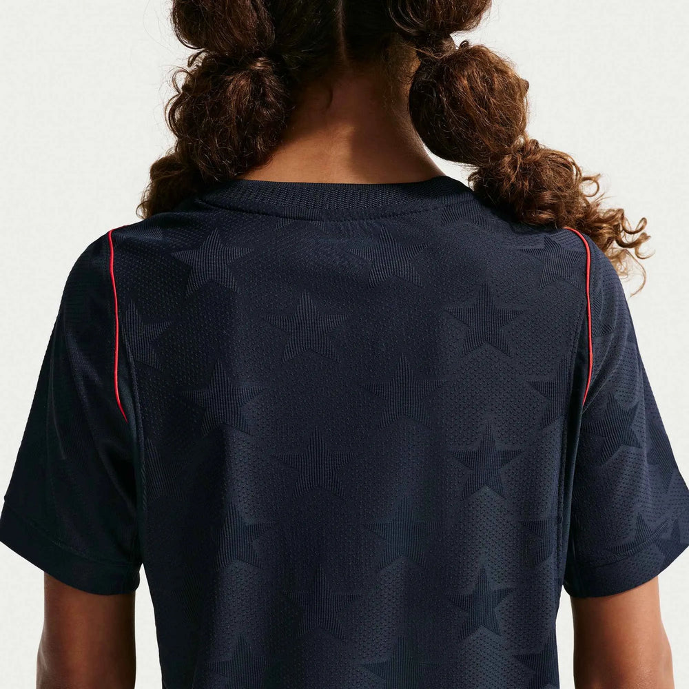 Nike 2026-27 USMNT Youth Authentic Away Soccer Jersey Dark Obsidian/Pure Platinum