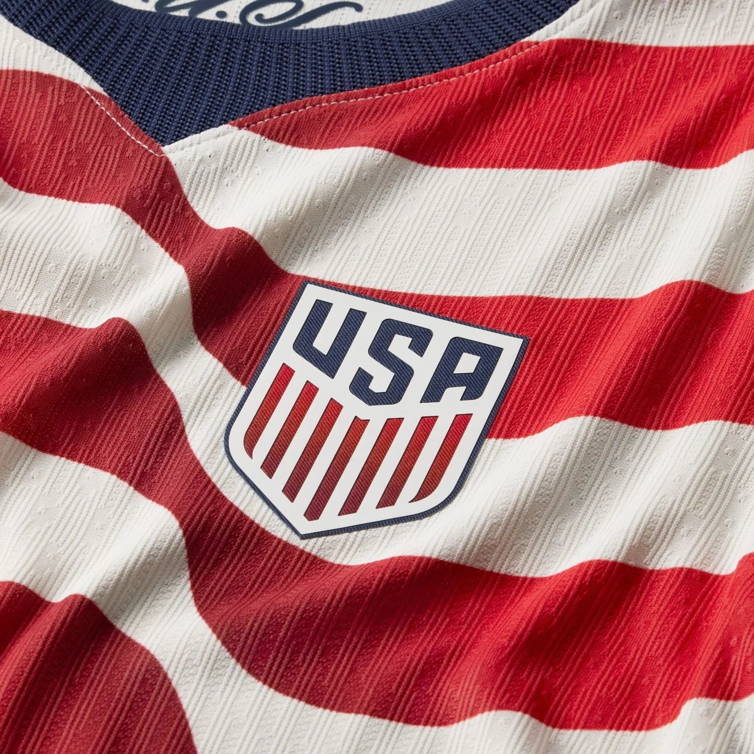 Nike 2026-27 USMNT Youth Authentic Home Player Soccer Jersey Sail/Midnight Navy/Midnight Navy