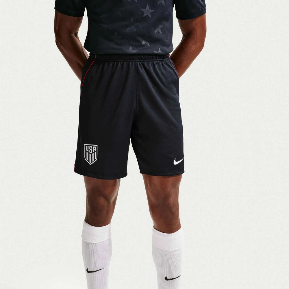 Nike 2026-27 USMNT Men's Stadium Away Shorts Dark Obsidian/Pure Platinum