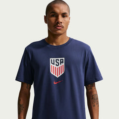 Nike 2026-27 USMNT Men's Crest Tee Midnight Navy
