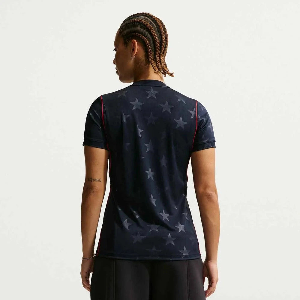 Nike 2026-27 USWNT Women's Stadium Away Soccer Jersey Dark Obsidian/Pure Platinum