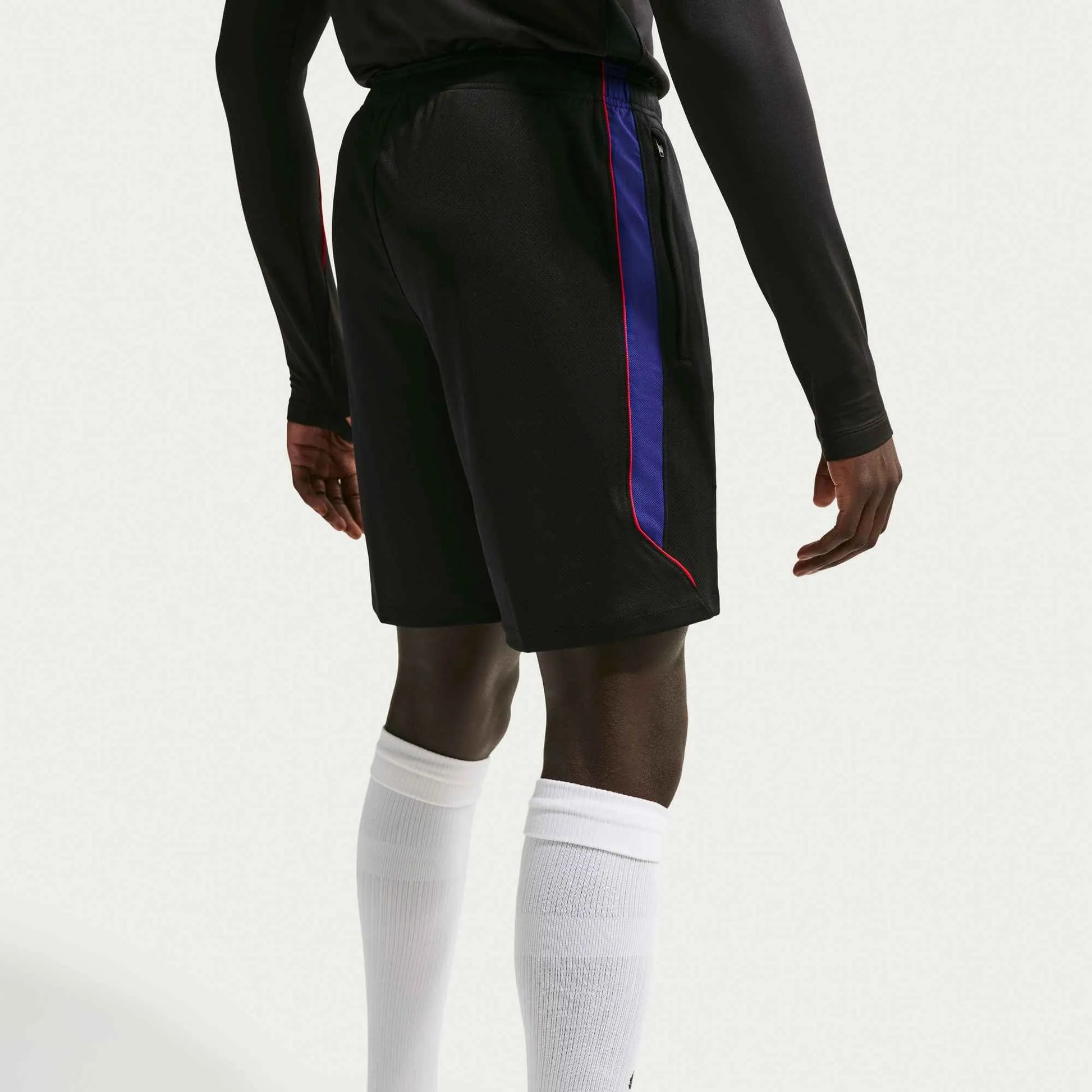 Nike 2026-27 USMNT Men's Strike KZ Shorts Black/Deep Royal Blue/Challenge Red