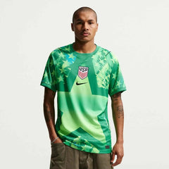 Nike 2026-27 USMNT Men's Stadium Goalkeeper Soccer Jersey Stadium Green/Black/Black