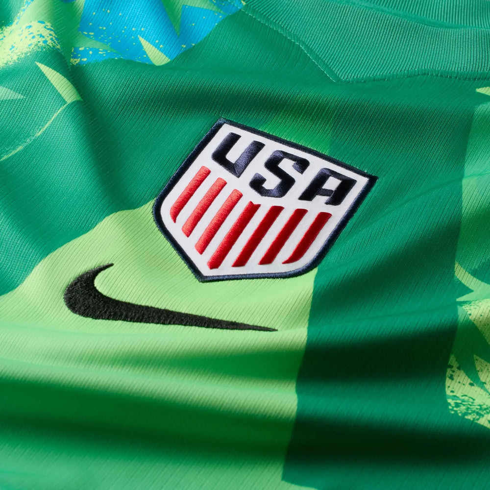 Nike 2026-27 USMNT Men's Stadium Goalkeeper Soccer Jersey Stadium Green/Black/Black