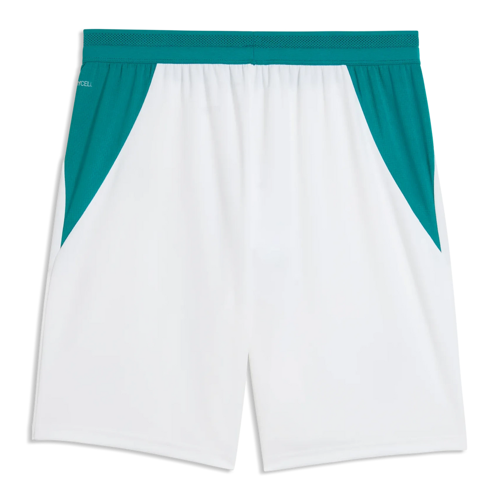 Puma 2026-27 Portugal Men's Stadium Away Shorts Puma White-Green Lagoon