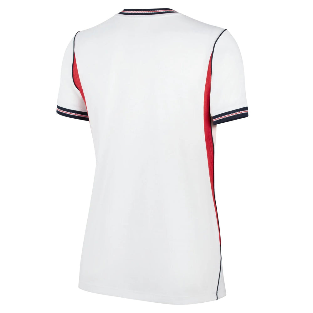 Nike 2026-27 England Women's Stadium Home Soccer Jersey White/Speed Red/Obsidian/Obsidian