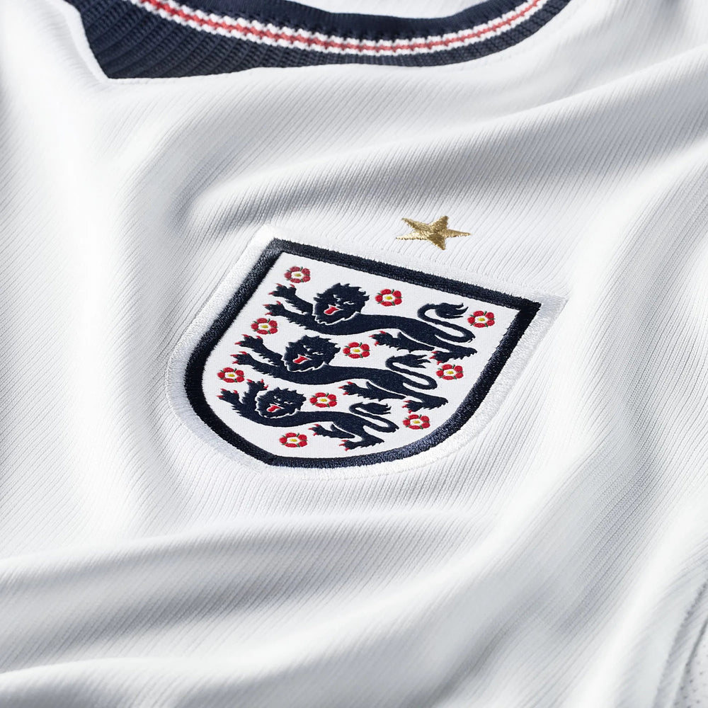 Nike 2026-27 England Women's Stadium Home Soccer Jersey White/Speed Red/Obsidian/Obsidian