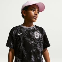 Nike 2026-27 England Youth All Over Print Tee Dark Steel Grey