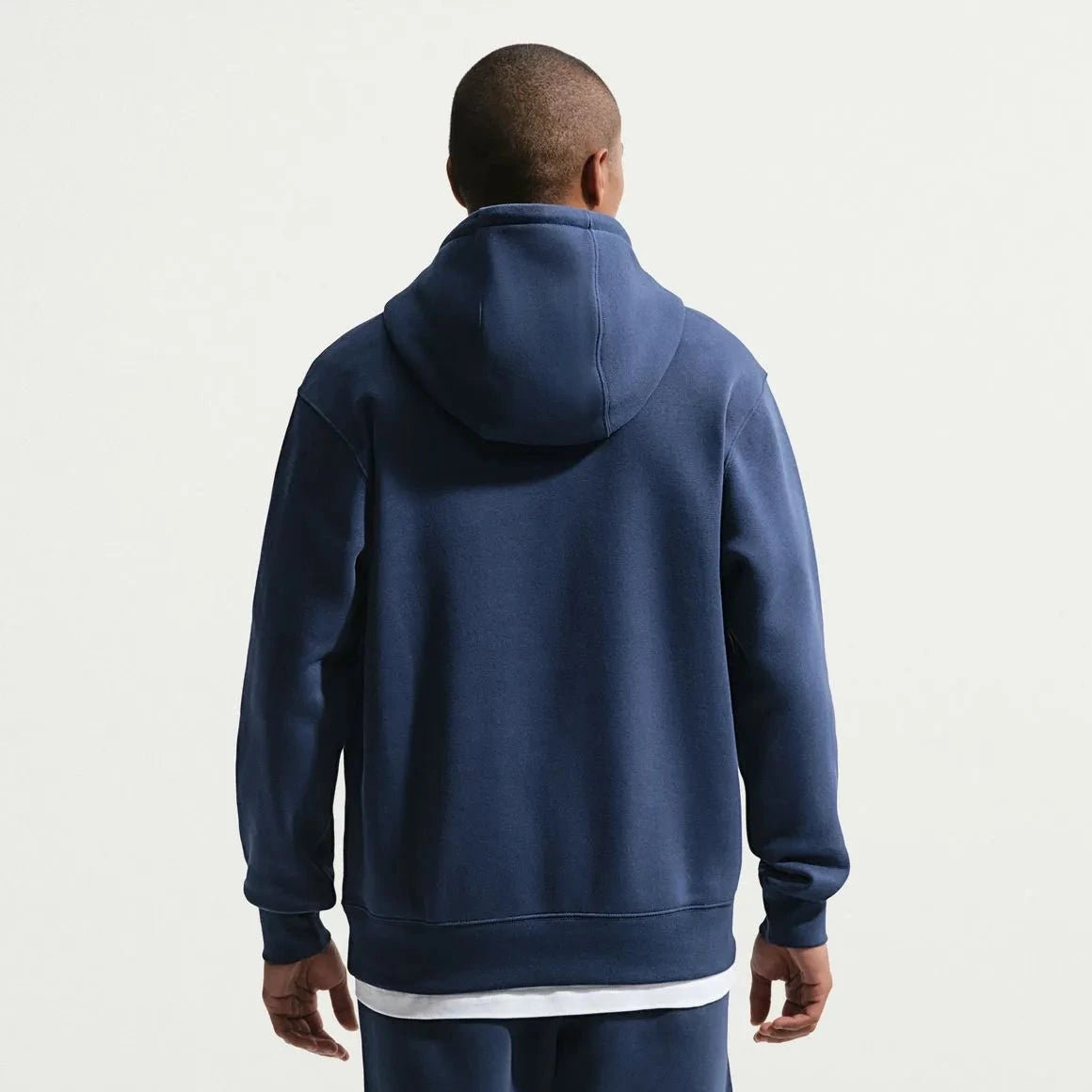 Nike 2026-27 England Men's Club Pullover Hoodie Midnight Navy/White