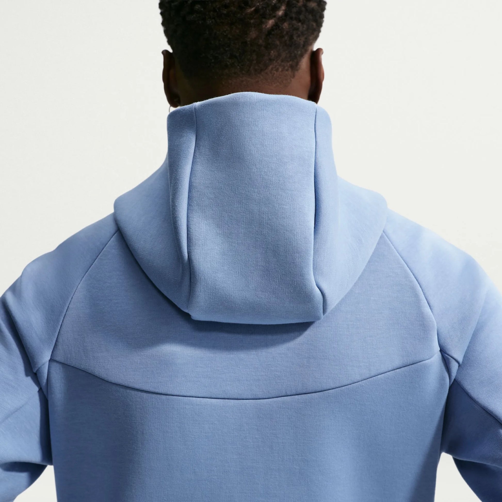 Nike 2026-27 England Men's Full-Zip Tech Fleece Hoodie Work Blue/White
