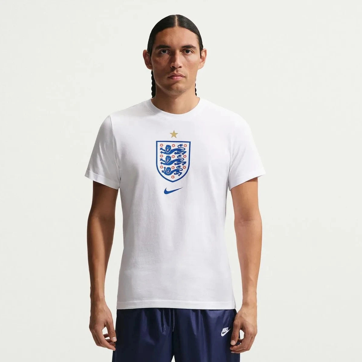 Nike 2026-27 England Men's Crest Tee White