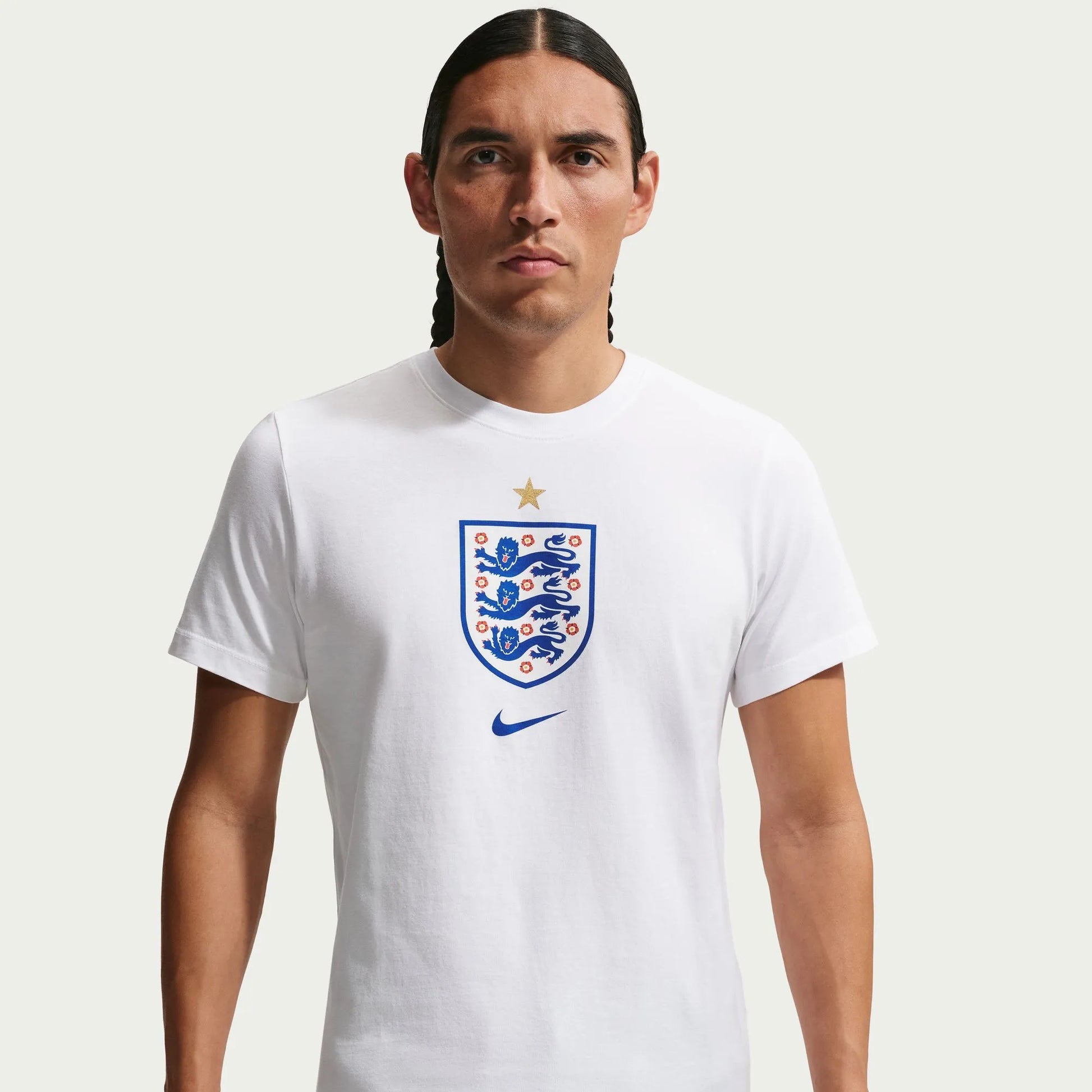 Nike 2026-27 England Men's Crest Tee White
