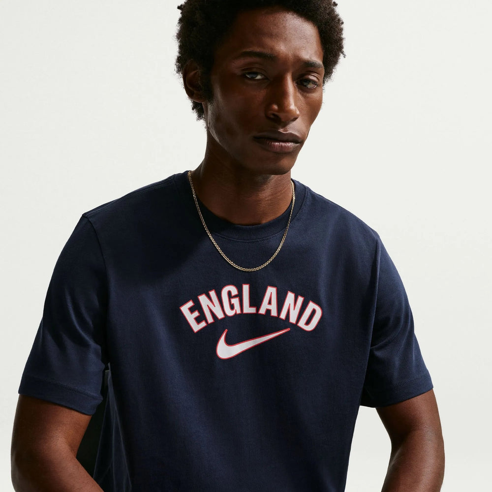 Nike 2026-27 England Men's Wordmark Tee Obsidian