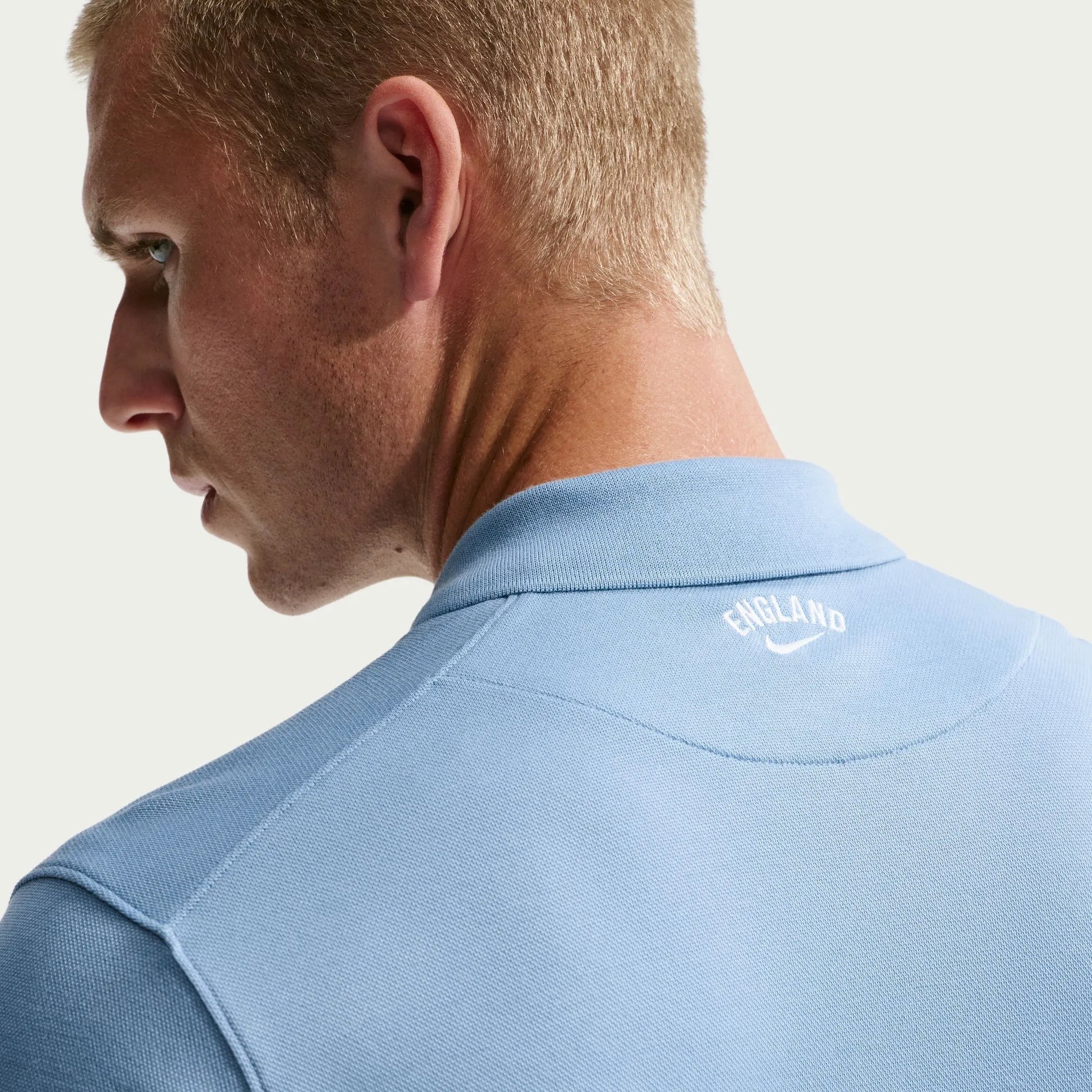 Nike 2026-27 England Men's The Polo 2.0 Work Blue/White