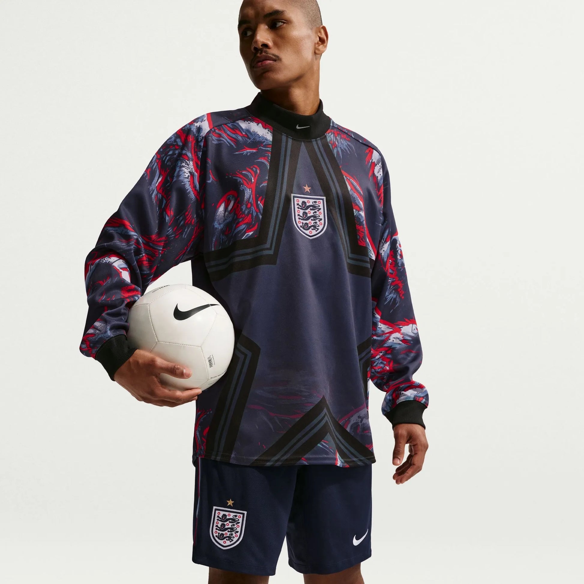 Nike 2026-27 England Men's Strike KZ Shorts Obsidian/Work Blue/White
