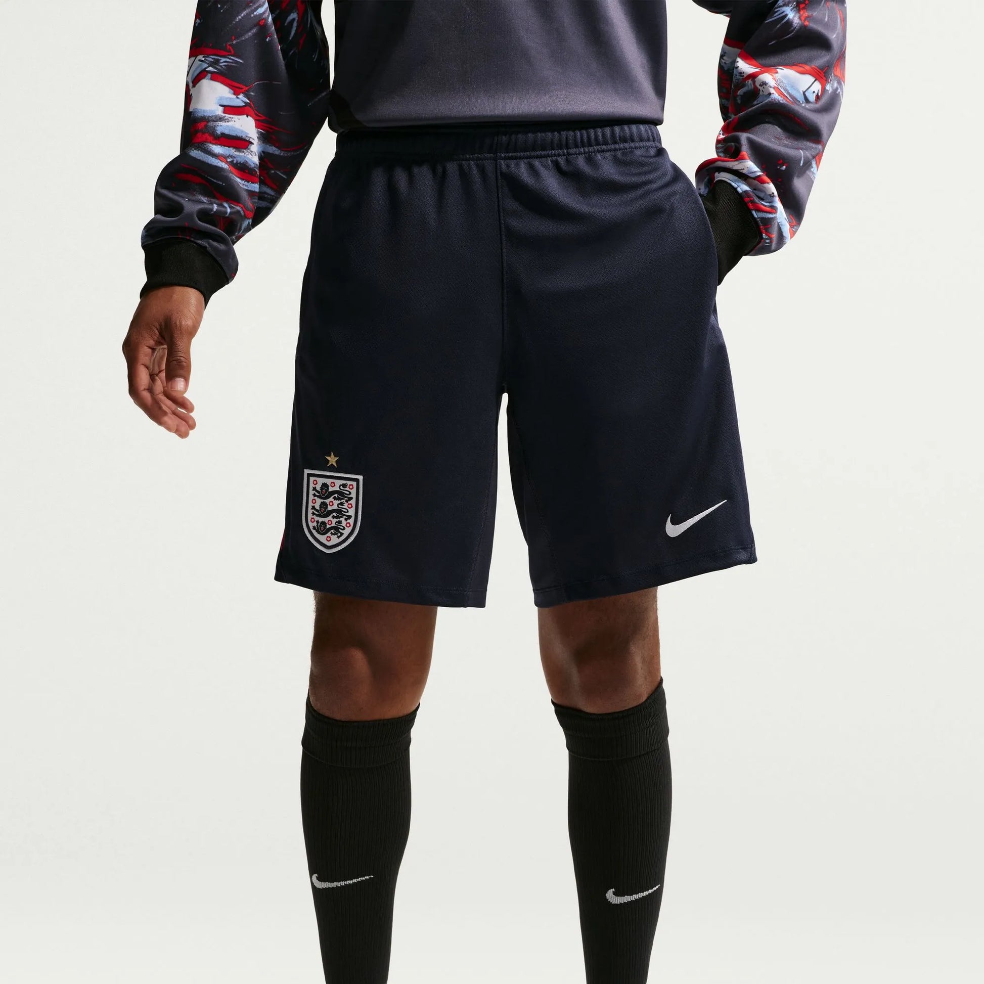 Nike 2026-27 England Men's Strike KZ Shorts Obsidian/Work Blue/White