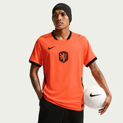Nike 2026-27 Netherlands Men's Stadium Home Soccer Jersey Hyper Crimson/Black